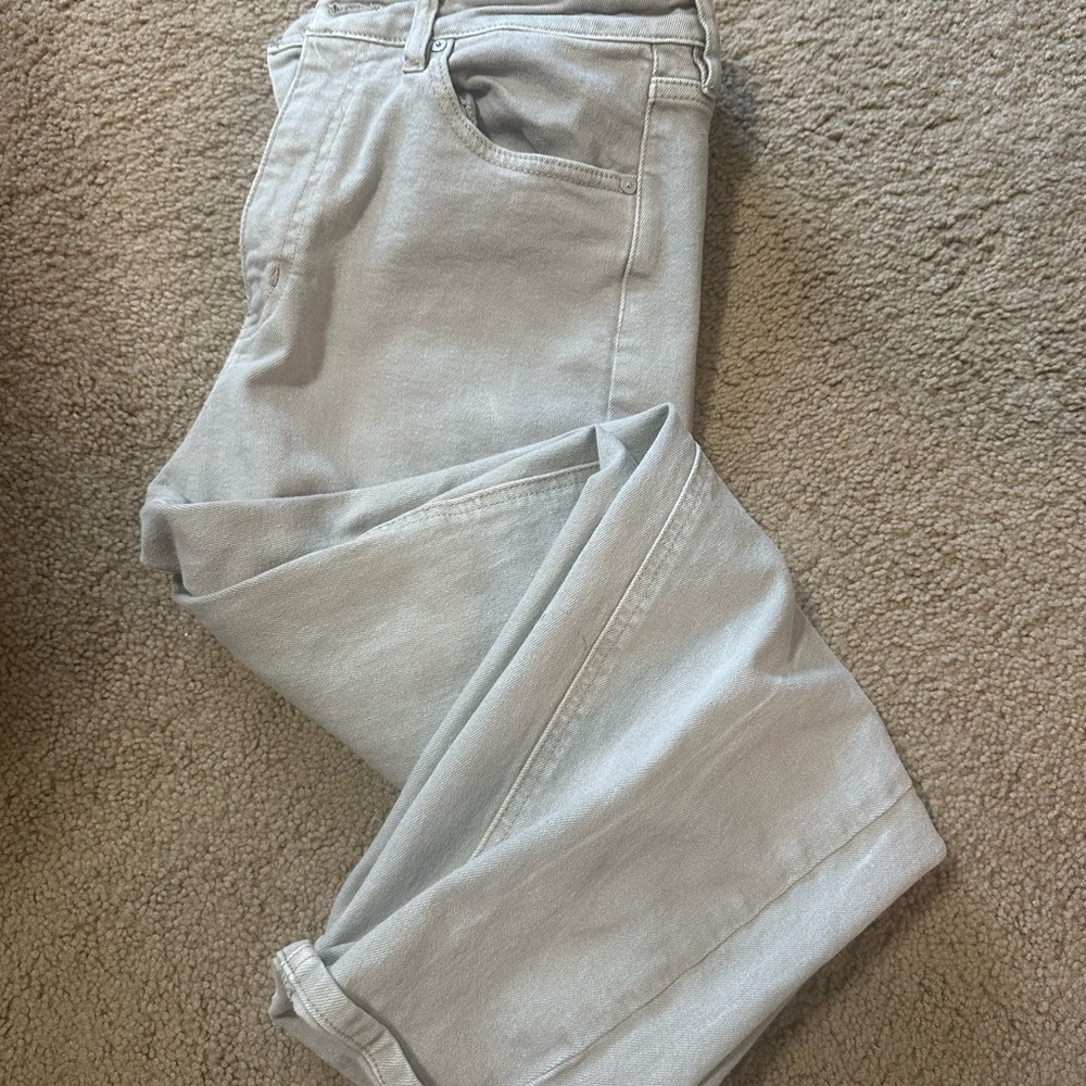 KanCan Gray Straight Leg Jeans Lightweight Casual